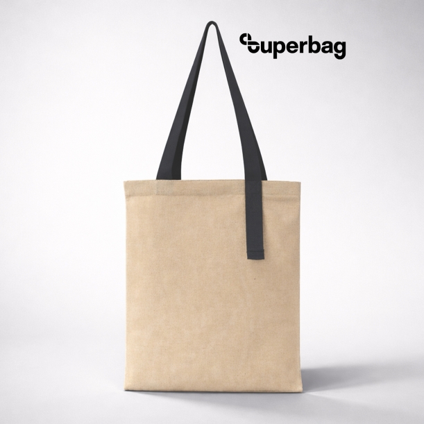Шоппер Superbag Light (неокрашенный с серым) (Изображение 1)