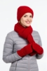 Варежки Nordkyn, глубокий красный, размер L/XL (Изображение 5)