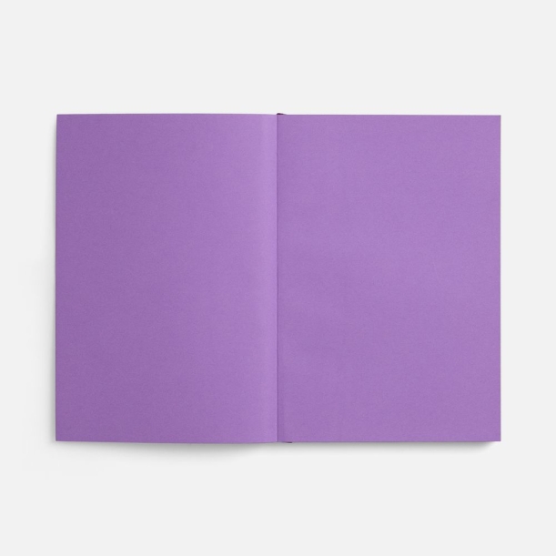 Ежедневник Flat, недатированный, фиолетовый, ver.2 (Изображение 8)
