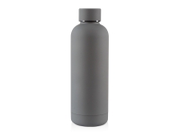 Вакуумная термобутылка ODIN, soft-touch, 550 мл (темно-серый) 