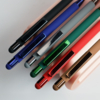 Ручка шариковая FACTOR COLOR со стилусом, синий, металл, пластик, софт-покрытие (Изображение 5)