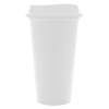 Стакан с крышкой Color Cap White, белый (Изображение 1)