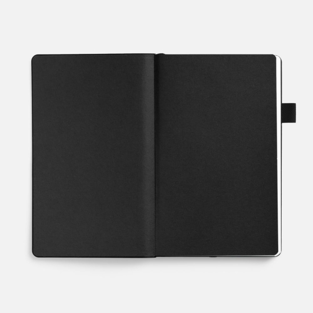 Ежедневник White Shall, недатированный, бело-черный (Изображение 6)