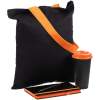 Набор Velours Bag, черный с оранжевым (Изображение 1)