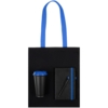 Набор Velours Bag, черный с синим (Изображение 2)