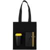 Набор Velours Bag, черный с желтым (Изображение 2)