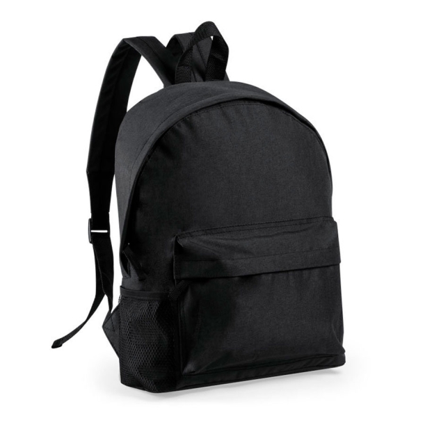 Рюкзак "Caldy", черный, 38x28x12 см, 100% полиэстер RPET, 600D (Изображение 1)