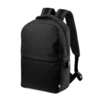 Рюкзак KONOR, черный, 41x29x13 см, 100% полиэстер RPET, 600D (Изображение 1)