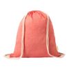 Рюкзак KONIM, красный, 42x38 см, 100% переработанный хлопок, 120 г/м2 (Изображение 1)