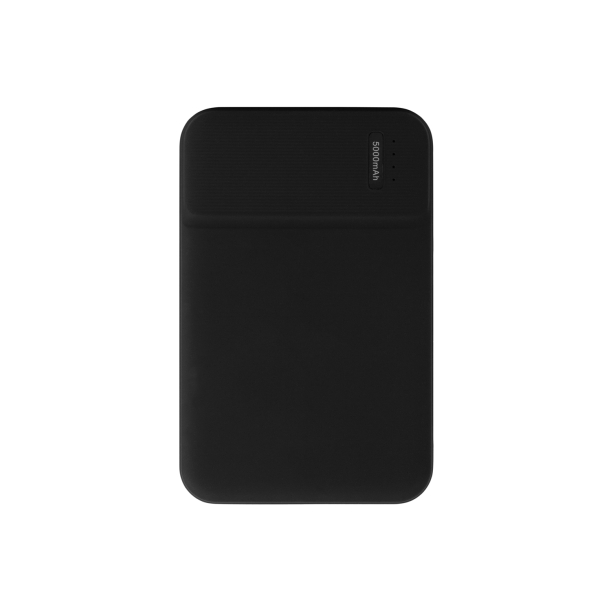 Внешний аккумулятор с подсветкой, Skyline, 5000 mAh, черный (Изображение 3)