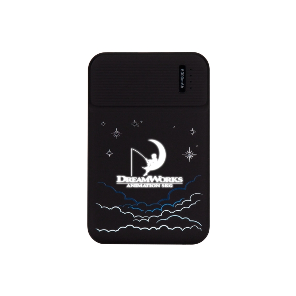 Внешний аккумулятор с подсветкой, Skyline, 5000 mAh, черный (Изображение 4)