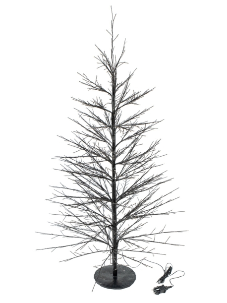 Елка светодиодная "Chris", 150 см (черный) (Изображение 4)