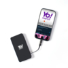 Аккумулятор с подсветкой "Scyler", 10000 Mah (черный) (Изображение 6)