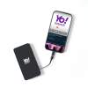 Аккумулятор с подсветкой "Scyler", 10000 Mah (черный) (Изображение 6)