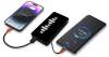 Аккумулятор с подсветкой "Scyler", 10000 Mah (черный) (Изображение 7)