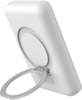 Беспроводная зарядная станция "White" 2в1 для Apple/Apple watch с покрытием Soft Touch, 10000 Mah (Белый) (Изображение 3)