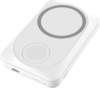 Беспроводная зарядная станция "White" 2в1 для Apple/Apple watch с покрытием Soft Touch, 10000 Mah (Белый) (Изображение 5)