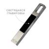 USB-Flash накопитель "Jeebs" (флешка 64 Гб) с подсветкой логотипа (серебристый) (Изображение 1)