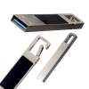 USB-Flash накопитель "Jeebs" (флешка 64 Гб) с подсветкой логотипа (серебристый) (Изображение 2)