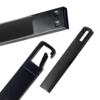USB-Flash накопитель "Jeebs" (флешка 64 Гб) с подсветкой логотипа (черный) (Изображение 2)