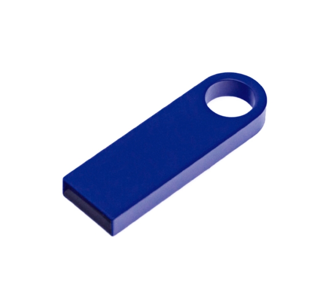 Флеш накопитель USB 2.0 Ring 32GB, металл, синий (Изображение 2)