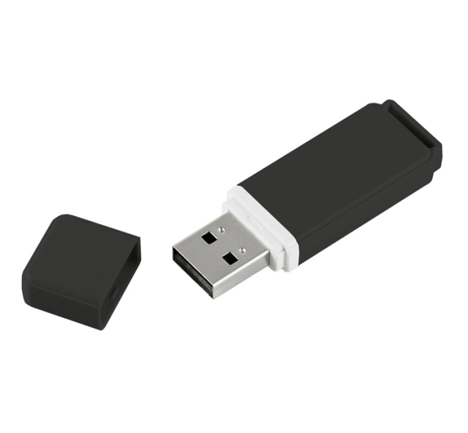 Флеш накопитель USB 2.0 GoodRam UMO2 16GB, пластик, черный (Изображение 1)