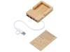 USB хаб Memo, 2*USB, 2*Type C, бамбук (Изображение 2)