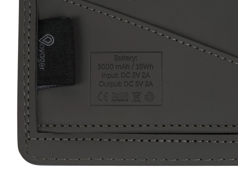 Органайзер с функцией беспроводной зарядки Manner, 5000 mah, темно-синий (Р) (Изображение 10)