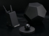 Беспроводная зарядка-подставка с подсветкой Glow box, черный (Р) (Изображение 14)