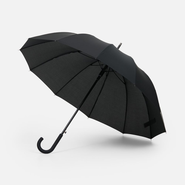Зонт-трость Sombrella, черный (Изображение 1)