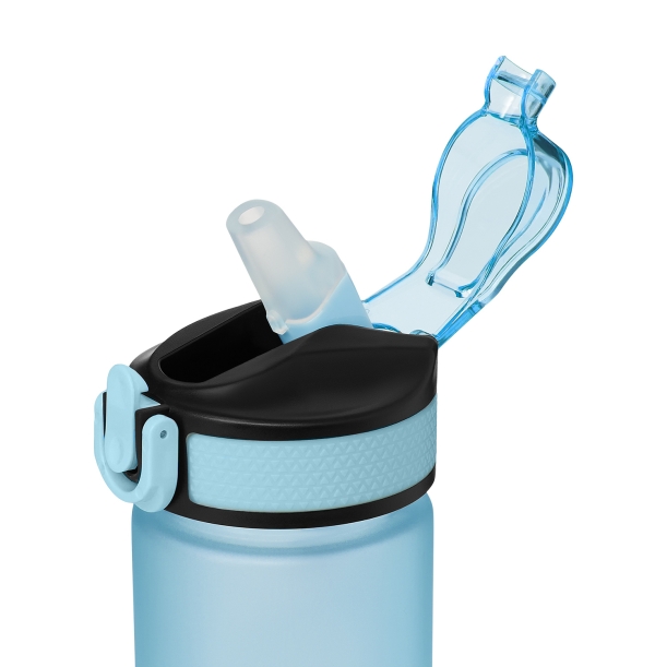 Бутылка для воды Flip mini, голубая (Изображение 3)