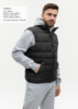 Жилет мужской STAN утепленный таффета 210T,65, 82 (Чёрный) 54/XXL (Изображение 3)