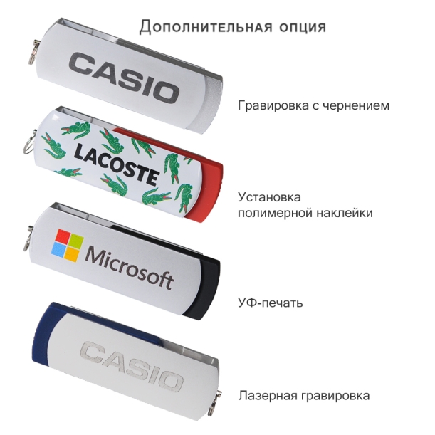 USB Флешка, Elegante, 16 Gb, черный, в подарочной упаковке (Изображение 5)