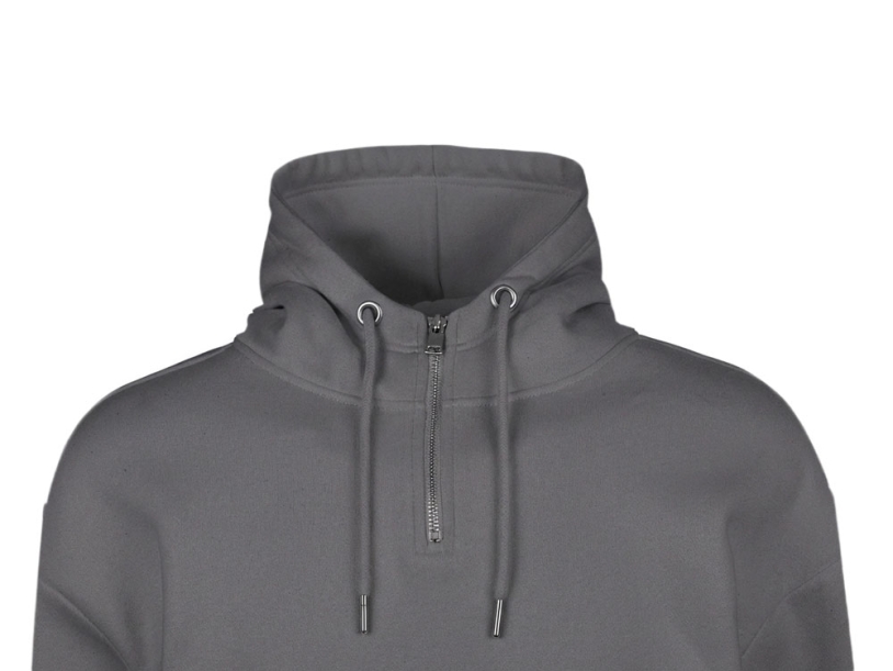 Худи Hamburg, унисекс (темно-серый) 2XL (Изображение 15)