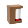 Коробка для кружки 26700, 23501, размер 11,9х8,6х15,2 см, микрогофрокартон, коричневый (Изображение 1)