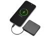 Внешний аккумулятор со встроенным кабелем USB-C Дэнси, 5000 мАч (черный)  (Изображение 3)