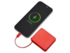 Внешний аккумулятор со встроенным кабелем USB-C Дэнси, 5000 мАч (красный)  (Изображение 3)