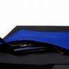 Шоппер Superbag Big Pocket, с карманом на молнии (черный с синим) (Изображение 5)