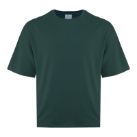 Футболка унисекс оверсайз STAN хлопок/полиэстер 260, 40 (Тёмно-зелёный) 44/XS