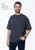 Футболка унисекс оверсайз STAN хлопок/полиэстер 260, 40 (Графит) 48/M (Изображение 2)