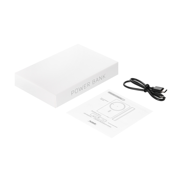 Внешний аккумулятор Atlantis PD Plus 10000mAh с функцией беспроводной зарядки 15W, синий (Изображение 9)