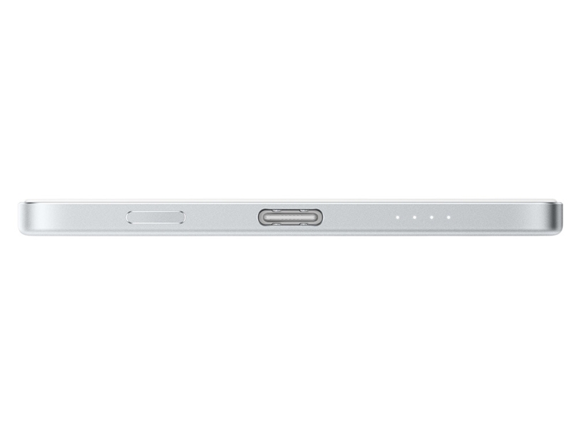 Внешний аккумулятор Xiaomi UltraThin Magnetic Power Bank 15W, 5000 мАч (серебристый)  (Изображение 4)