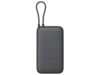 Внешний аккумулятор с встроенным кабелем Xiaomi Power Bank (Integrated Cable), 20000 мАч (темно-серый)  (Изображение 3)