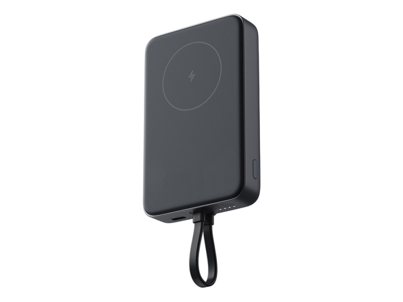 Внешний аккумулятор с кабелем Xiaomi 33W Magnetic Power Bank (Integrated Cable), 10000 мАч (серый)  (Изображение 1)