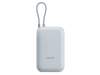 Внешний аккумулятор со встроенным кабелем Mi Power Bank 10000mAh (Integrated Cable) Ice Blue GL (Изображение 1)