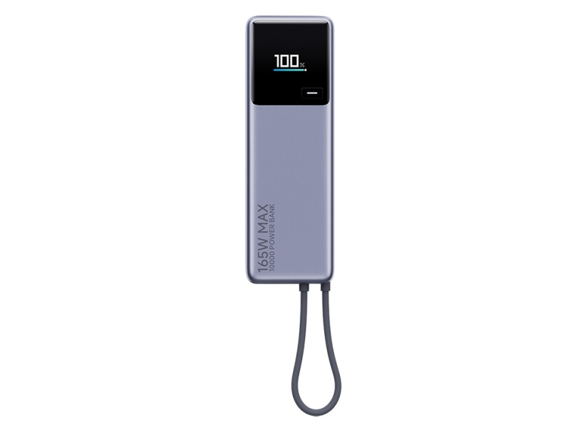 Внешний аккумулятор со встроенным кабелем Xiaomi 165W Power Bank 10000mAh (Integrated Cable) GL (Изображение 1)