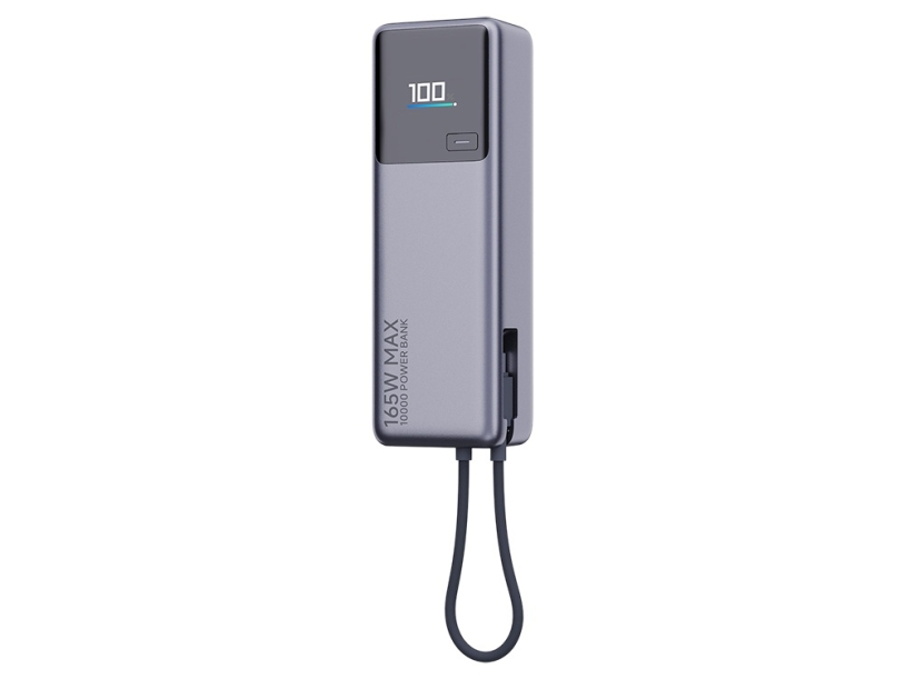 Внешний аккумулятор со встроенным кабелем Xiaomi 165W Power Bank 10000mAh (Integrated Cable) GL (Изображение 5)