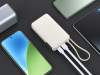 Внешний аккумулятор со встроенным кабелем Xiaomi 67W Power Bank (Integrated Cable), 10000 мАч (бежевый)  (Изображение 6)