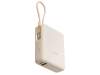 Внешний аккумулятор со встроенным кабелем Xiaomi Power Bank 10000mAh (Integrated Cable) Tan GL (Изображение 4)