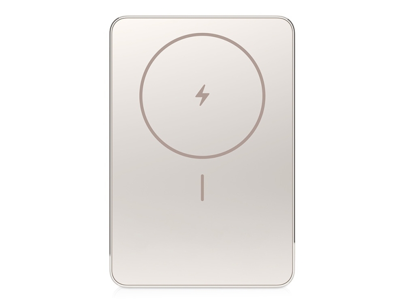 Внешний аккумулятор Xiaomi Super Slim Magnetic Power Bank, 5000 мАч (золотистый)  (Изображение 1)